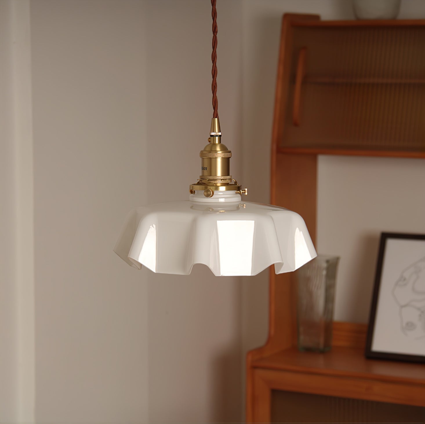 Plisséra | Suspension Vintage – Style Français et Charme Rétro