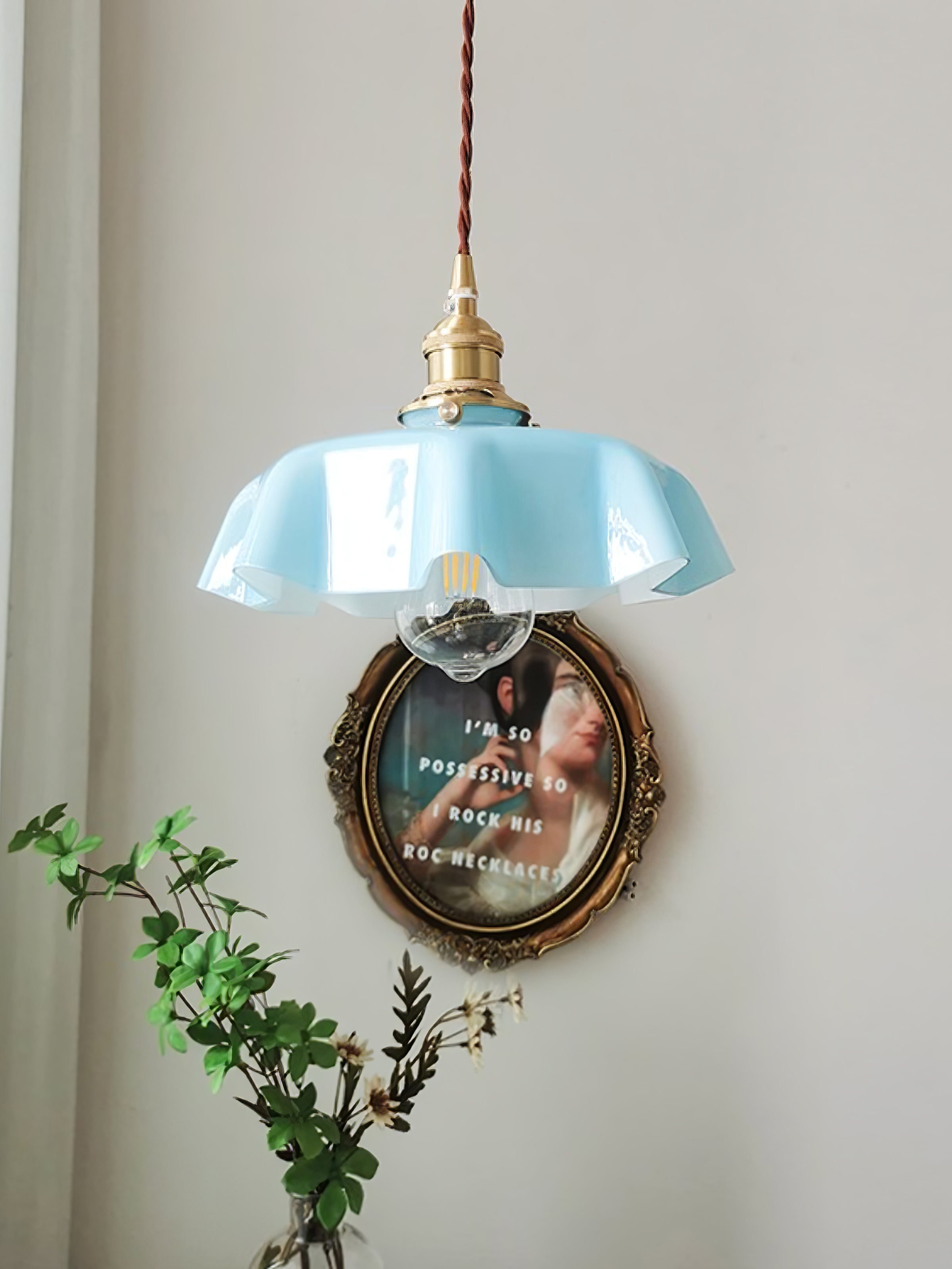 Plisséra | Suspension Vintage – Style Français et Charme Rétro