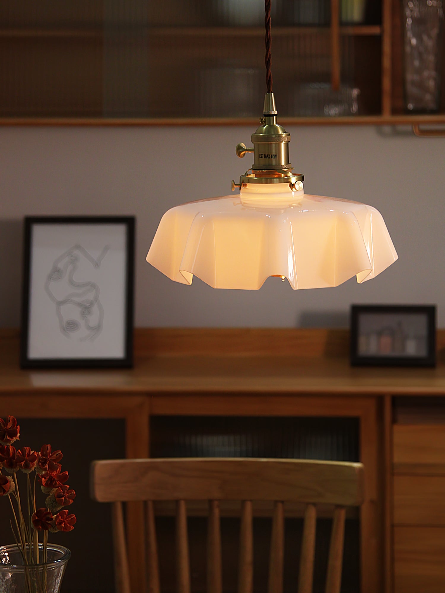 Plisséra | Suspension Vintage – Style Français et Charme Rétro