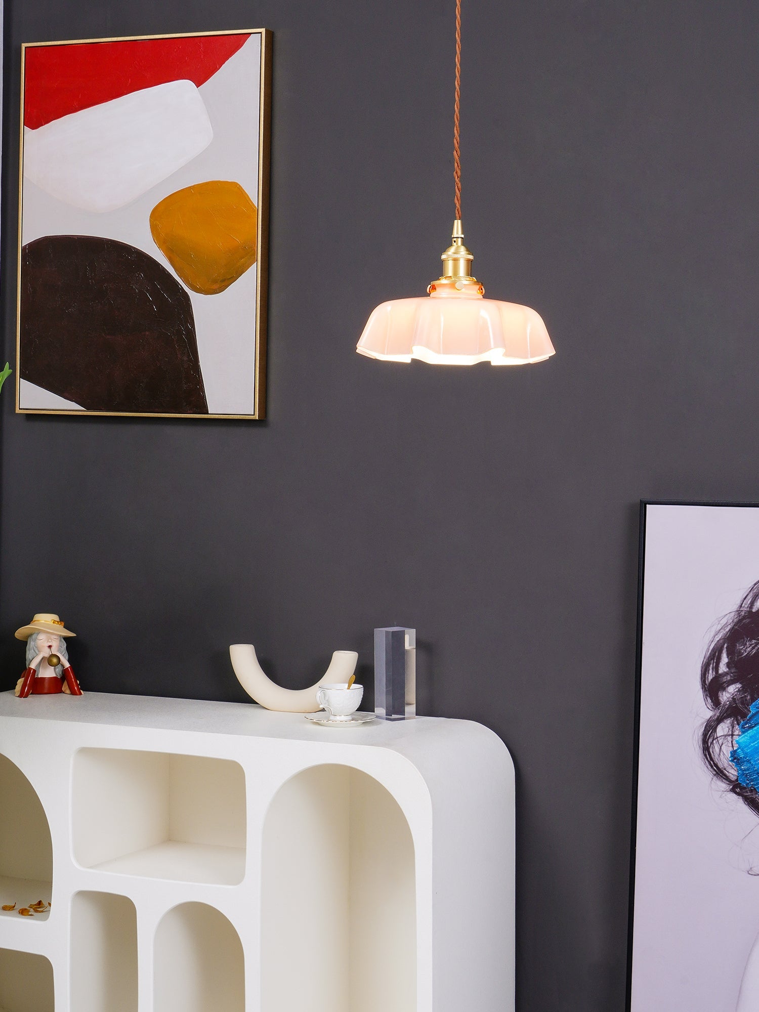 Plisséra | Suspension Vintage – Style Français et Charme Rétro