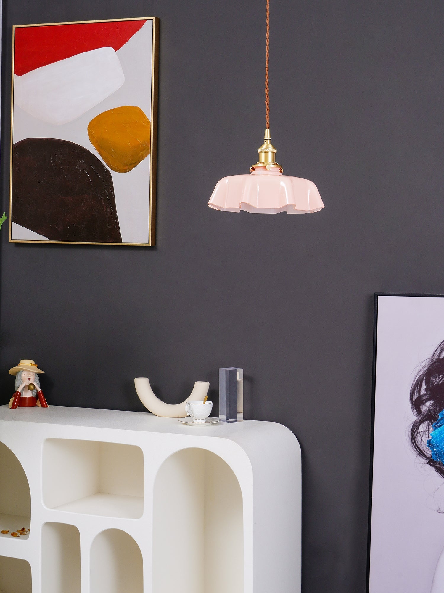 Plisséra | Suspension Vintage – Style Français et Charme Rétro