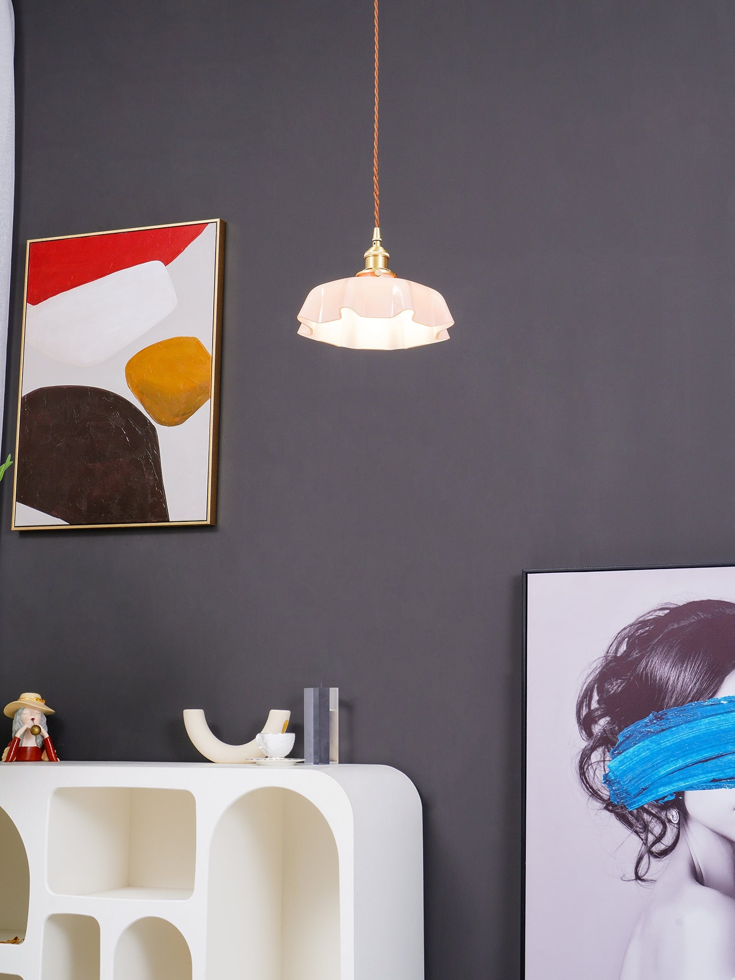 Plisséra | Suspension Vintage – Style Français et Charme Rétro