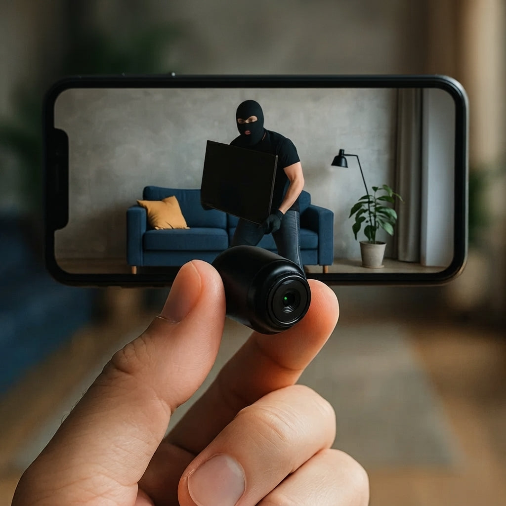 Discréto - Mini Caméra WiFi Discrète Full HD