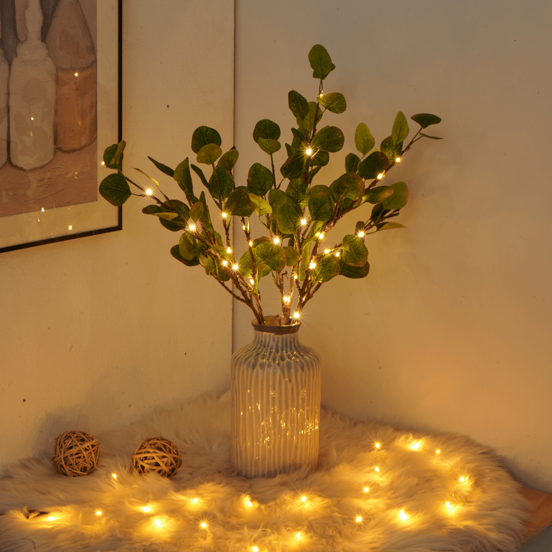 Oliviera | Branches Lumineuses – Éclat Féérique et Ambiance Chaleureuse