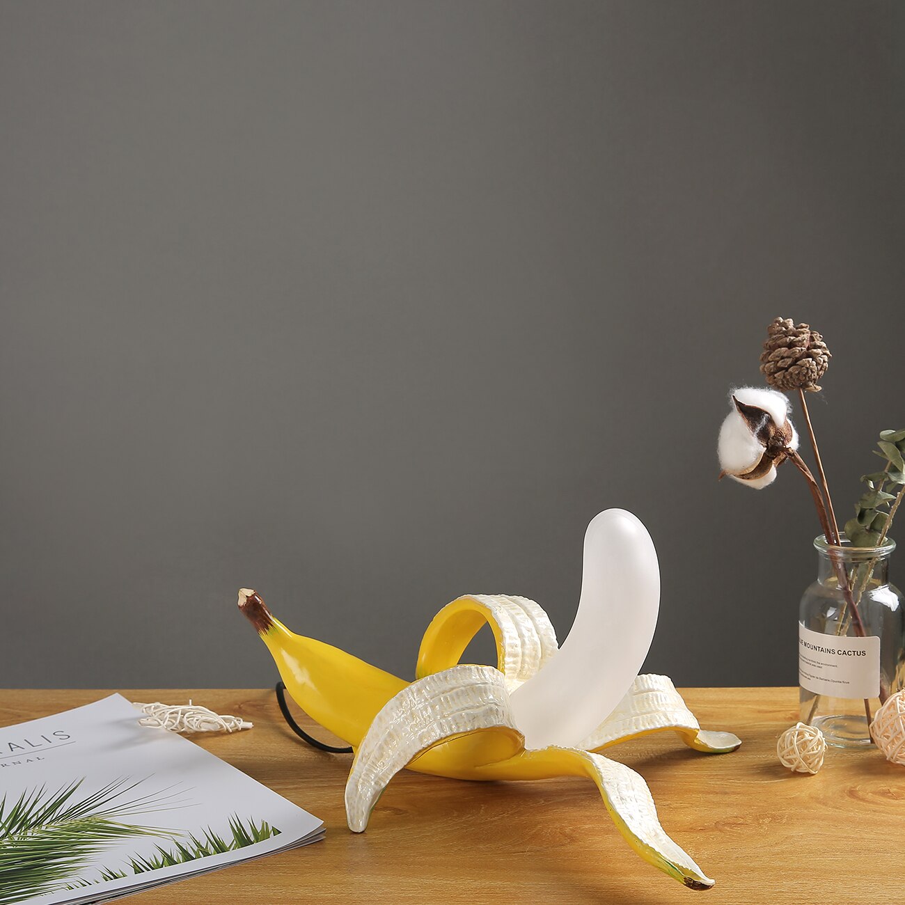 Lunéria | Lampe Décorative – Design Banane et Ambiance Chaleureuse