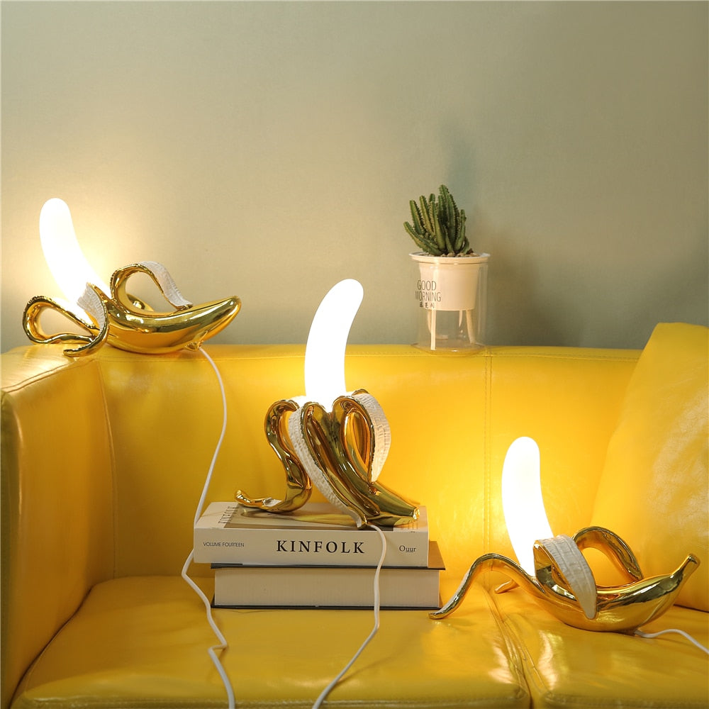 Lunéria | Lampe Décorative – Design Banane et Ambiance Chaleureuse