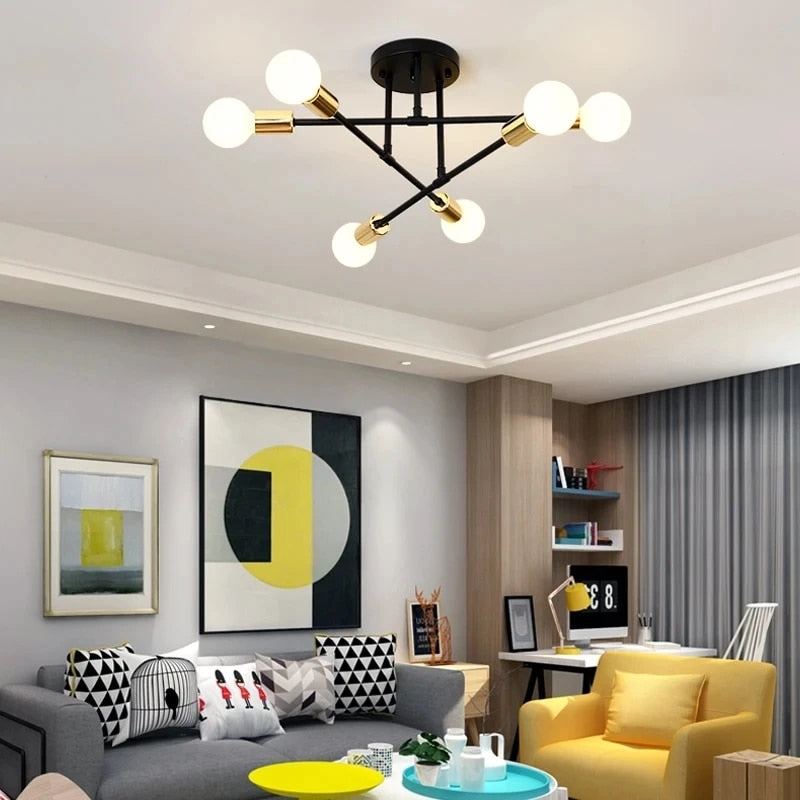 Ophéane | Lampe de plafond LED – Élégance Naturelle et Ambiance Cosy