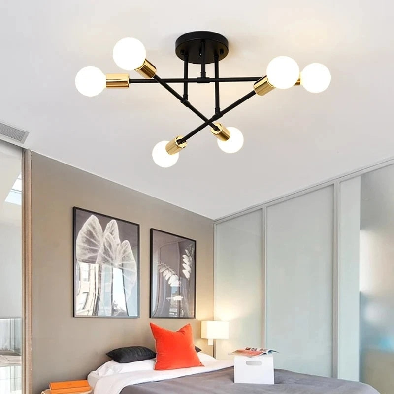 Ophéane | Lampe de plafond LED – Élégance Naturelle et Ambiance Cosy