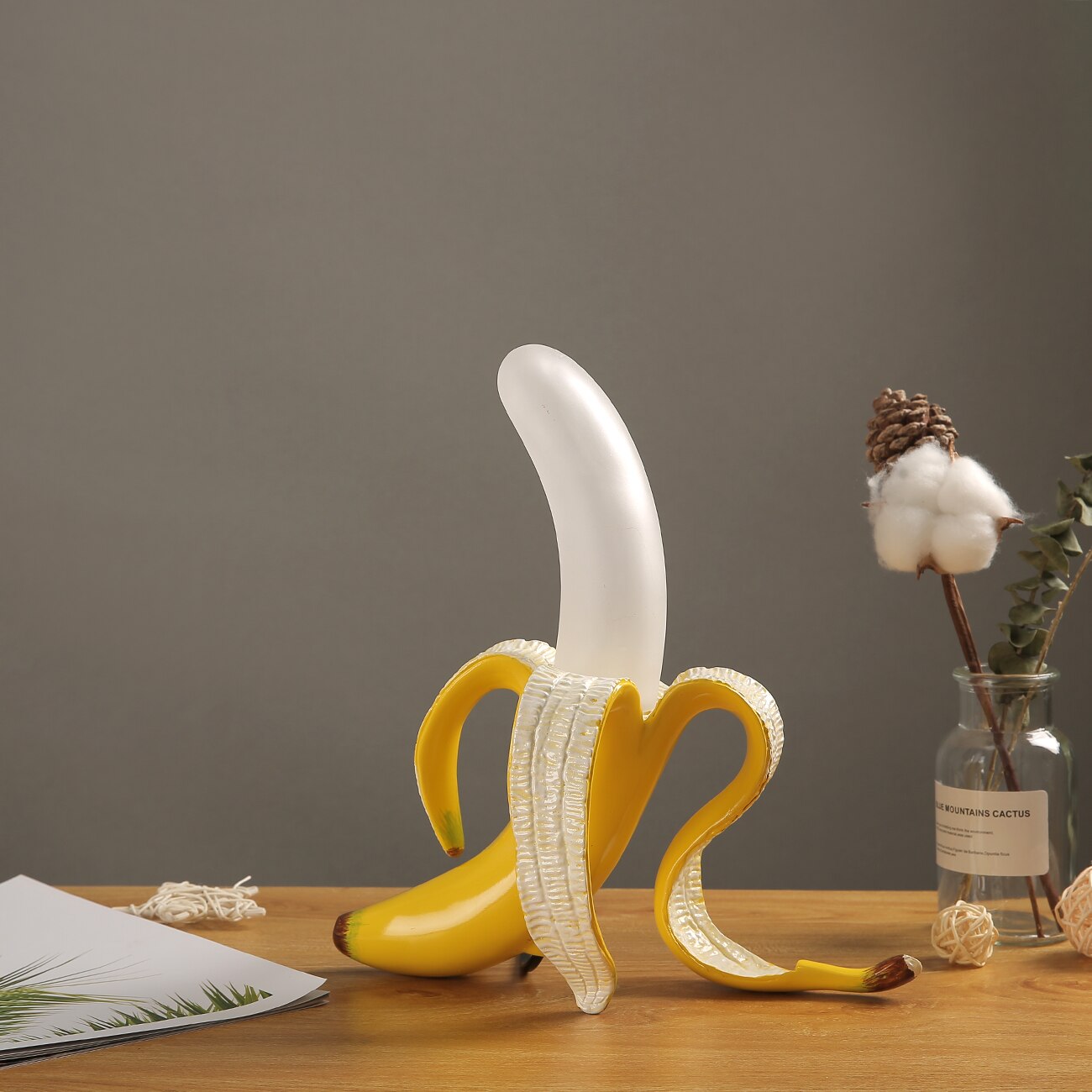 Lunéria | Lampe Décorative – Design Banane et Ambiance Chaleureuse