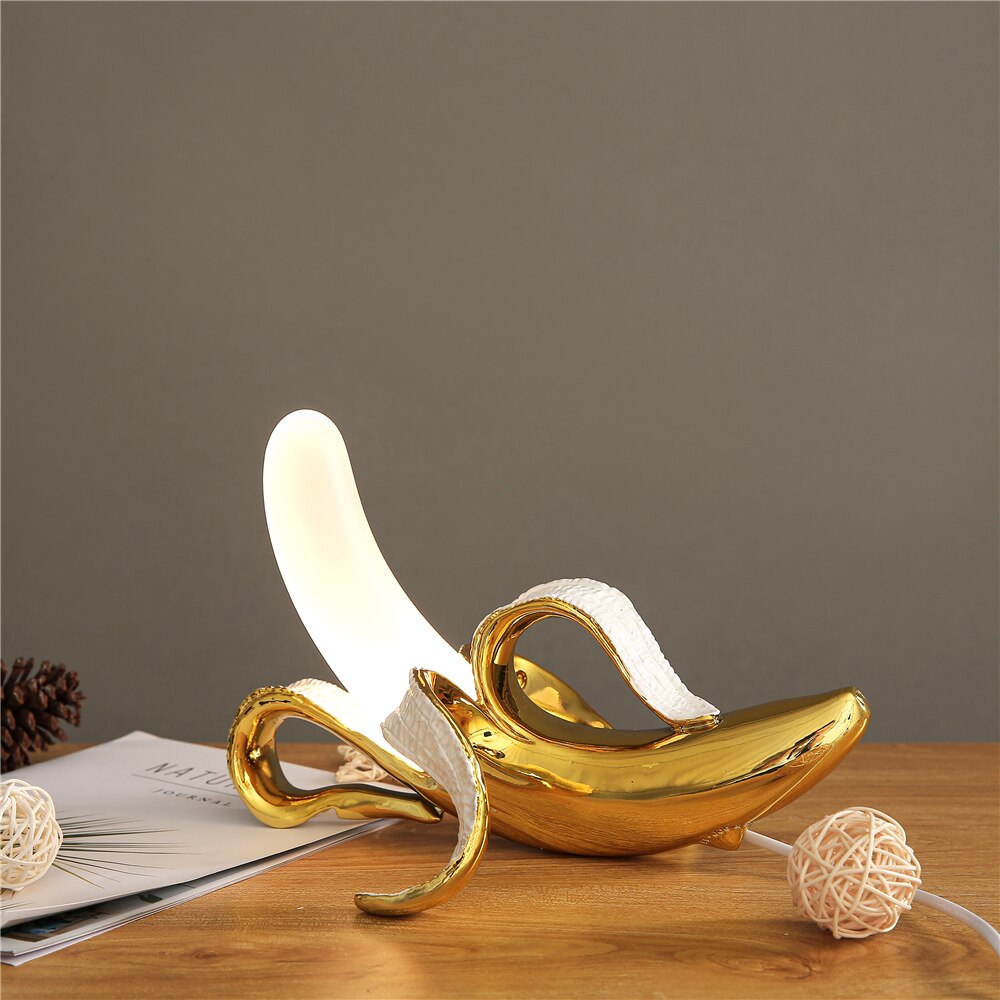 Lunéria | Lampe Décorative – Design Banane et Ambiance Chaleureuse