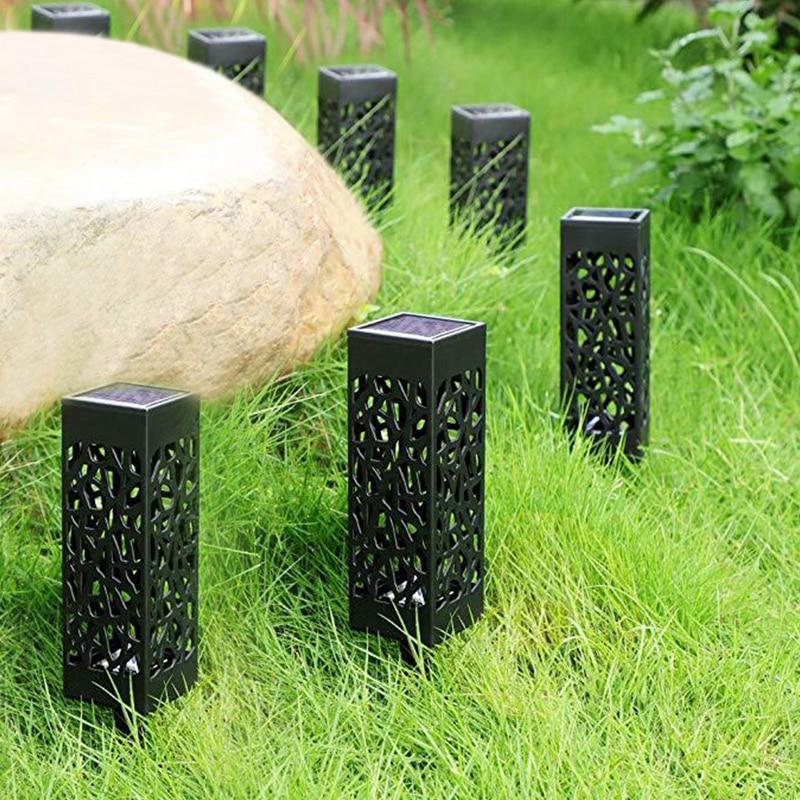 Lampe Solaire de Jardin Étanche avec Capteur Automatique – Éclairage Extérieur Solaire Écologique et Ambiance Chaleureuse 4