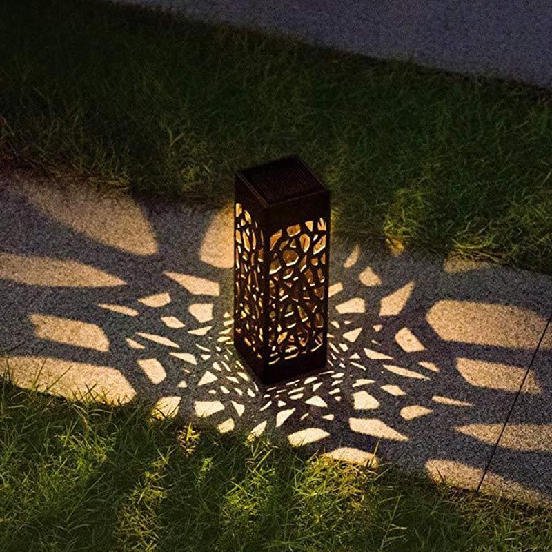 Lampe Solaire de Jardin Étanche avec Capteur Automatique – Éclairage Extérieur Solaire Écologique et Ambiance Chaleureuse 5