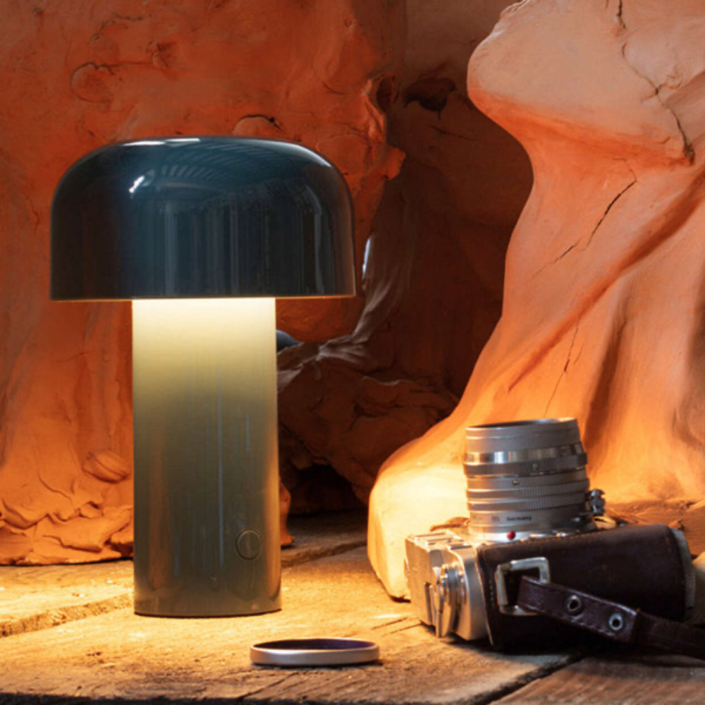 Lampe de Table Champignon Rechargeable Sans Fil – Design Amusant et Pratique pour Bureau et Table de Nuit 3