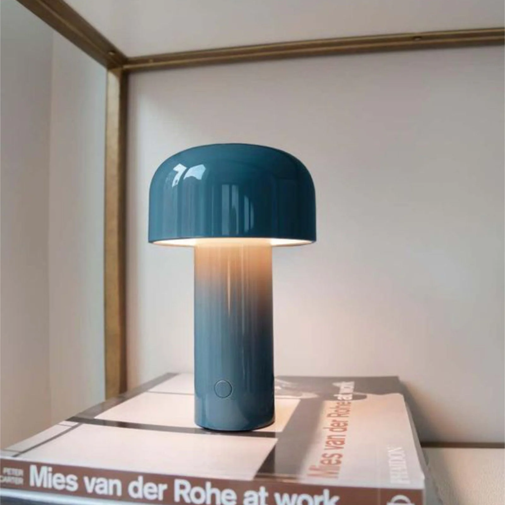 Lampe de Table Champignon Rechargeable Sans Fil – Design Amusant et Pratique pour Bureau et Table de Nuit 4