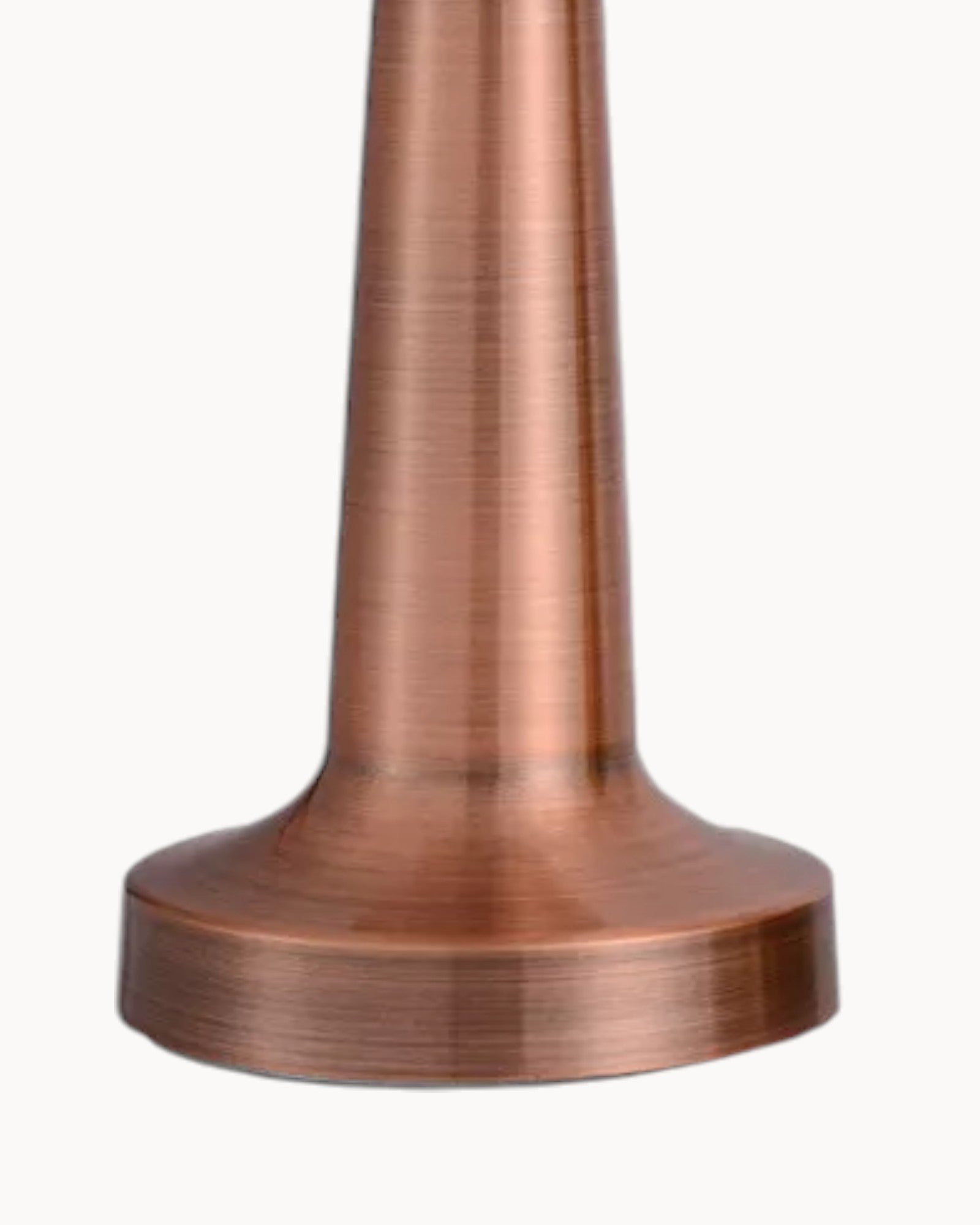 Lampe de Table Rechargeable LED Dimmable en Acier Inoxydable Doré – Design Moderne et Tactile 7
