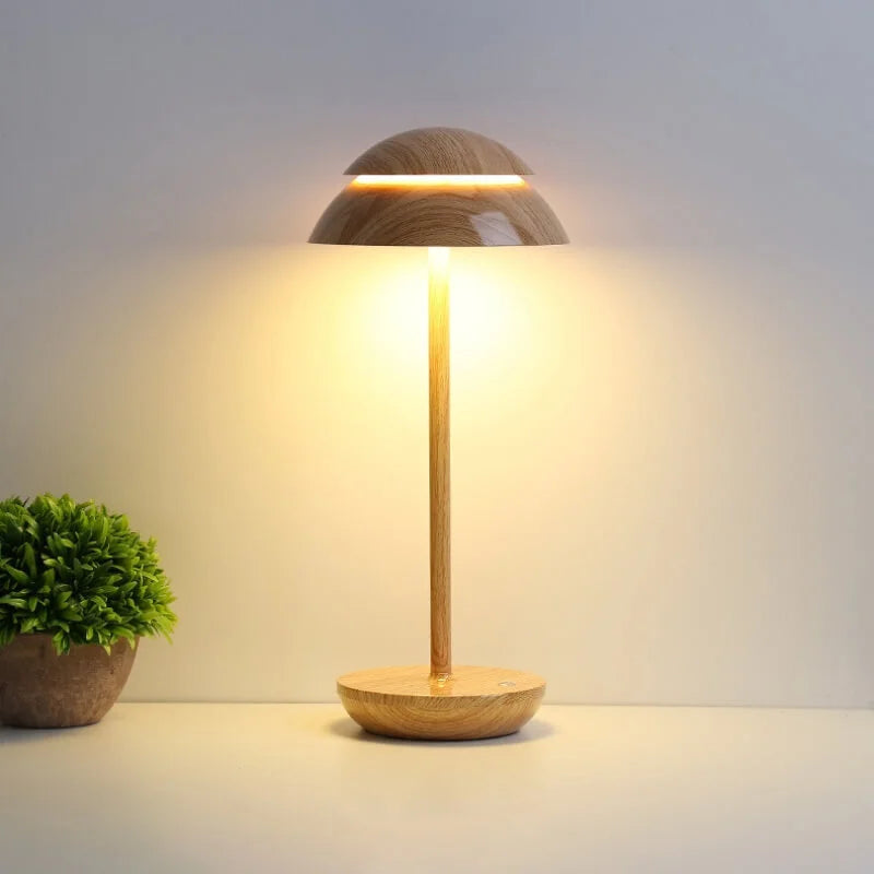 Lampe de Table Sans Fil Dimmable en Aluminium – Lampe Rechargeable au Design Scandinave Élégant, Autonomie 12-16 Heures 4