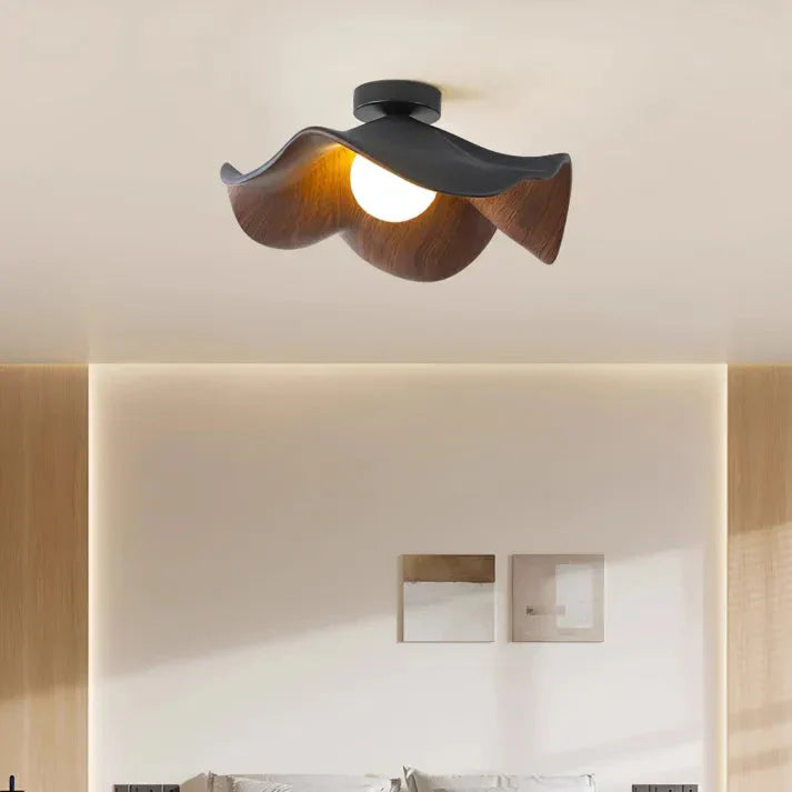 Élorya | Plafonnier Lotus – Charme Contemporain et Lumière Apaisante