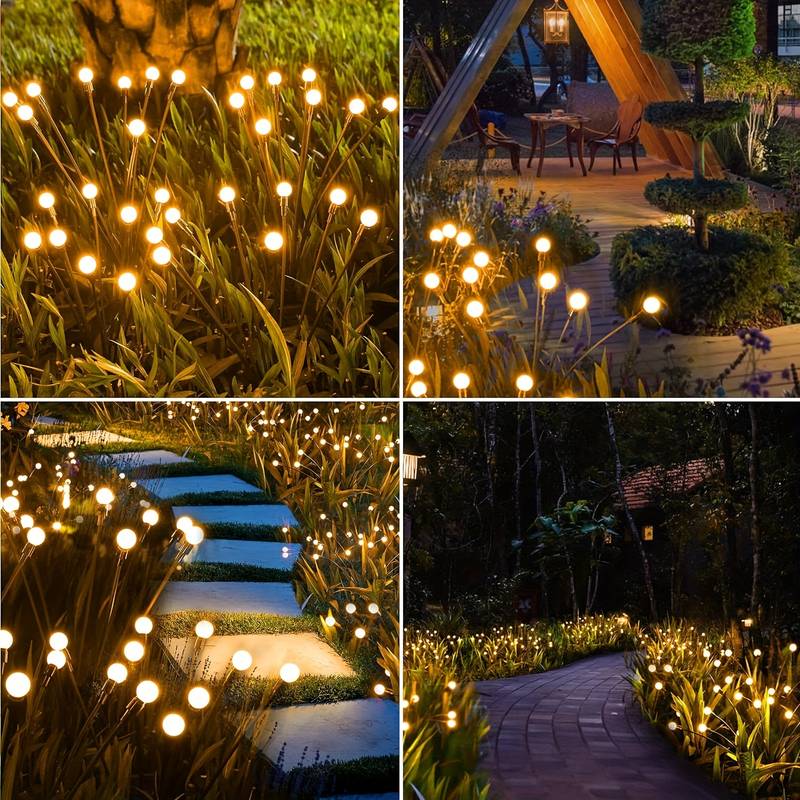 Lumières Solaires Sans Fil Étanches IP65 pour Éclairage de Jardin – Éclairage Solaire Extérieur Automatique avec Autonomie de 10 Heures 3