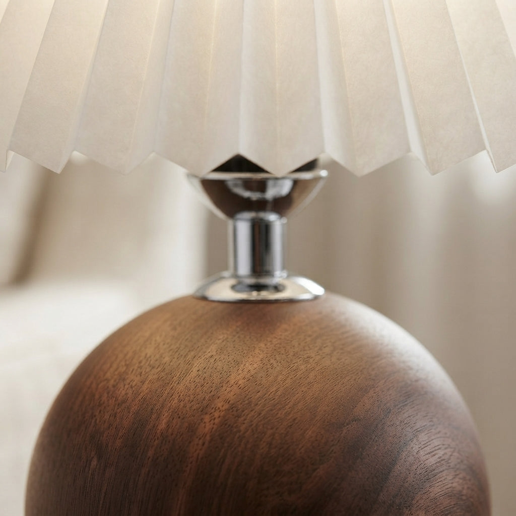 Maréline | Lampe de Table – Lueur apaisante style gravé2