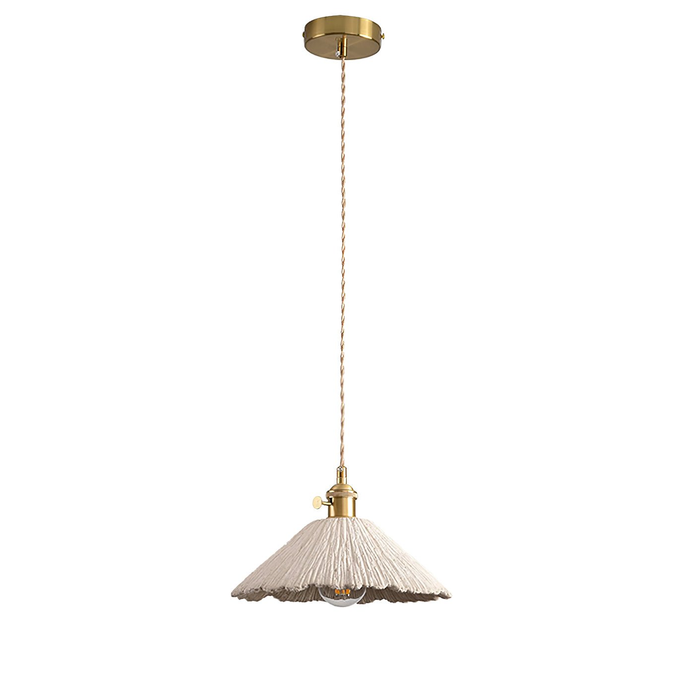Cimélia | Lustre Contemporain – Texture Authentique et Style Sophistiqué