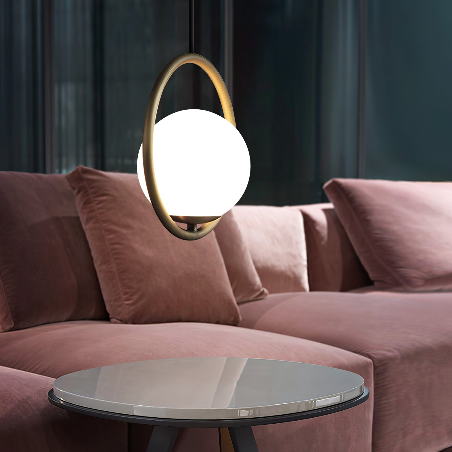 Alhéna | Suspension Élégante – Design Sobre et Ambiance Accueillante