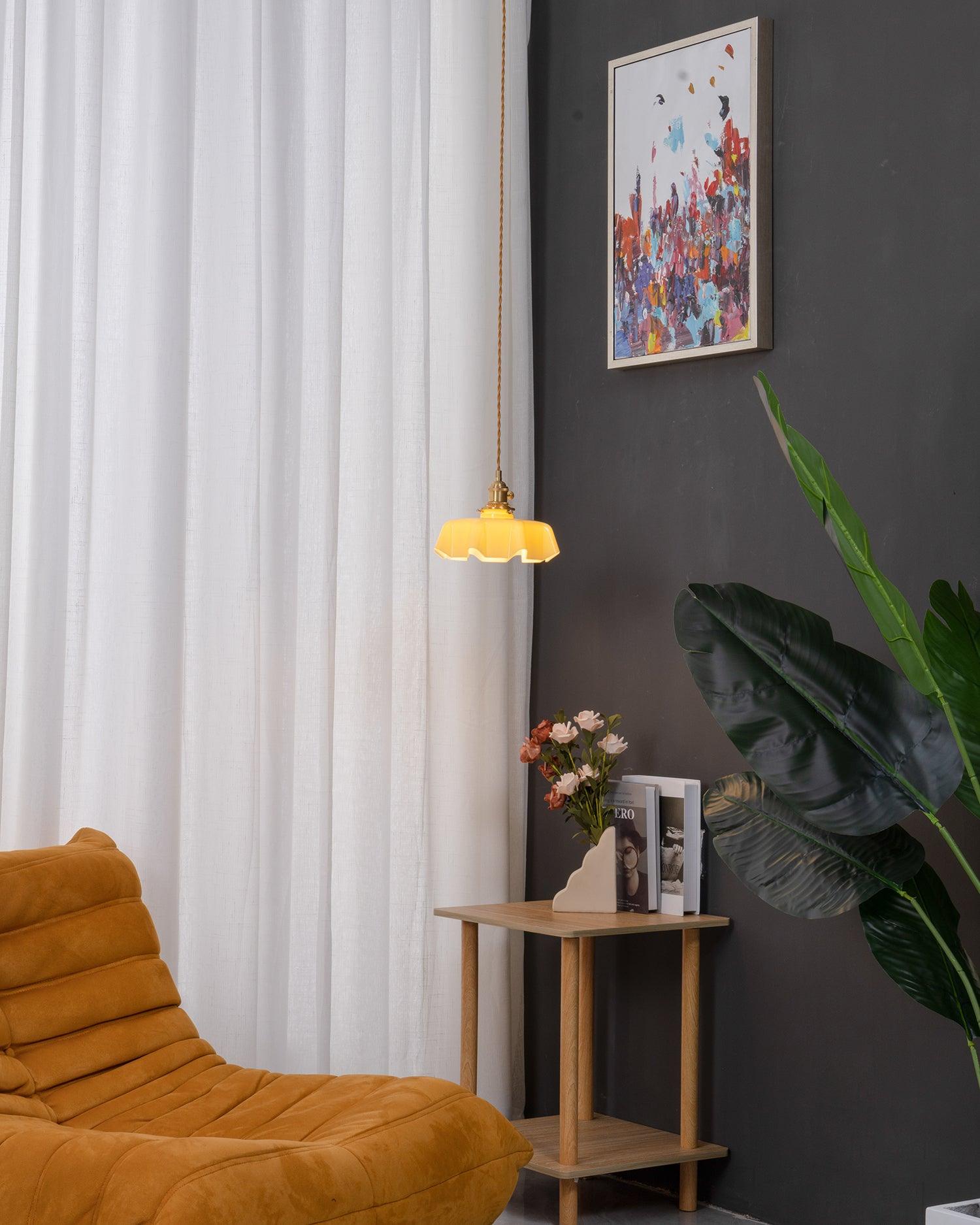 Plisséra | Suspension Vintage – Style Français et Charme Rétro