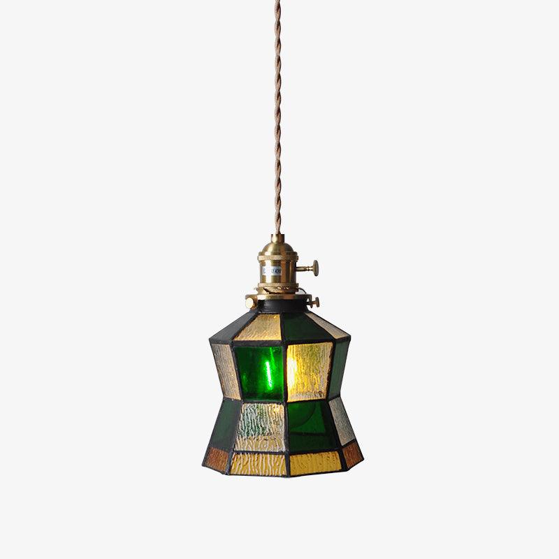 Zéphyros | Lustre Mosaïque – Verre soufflé style arabe chic