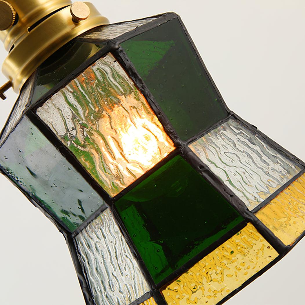 Zéphyros | Lustre Mosaïque – Verre soufflé style arabe chic