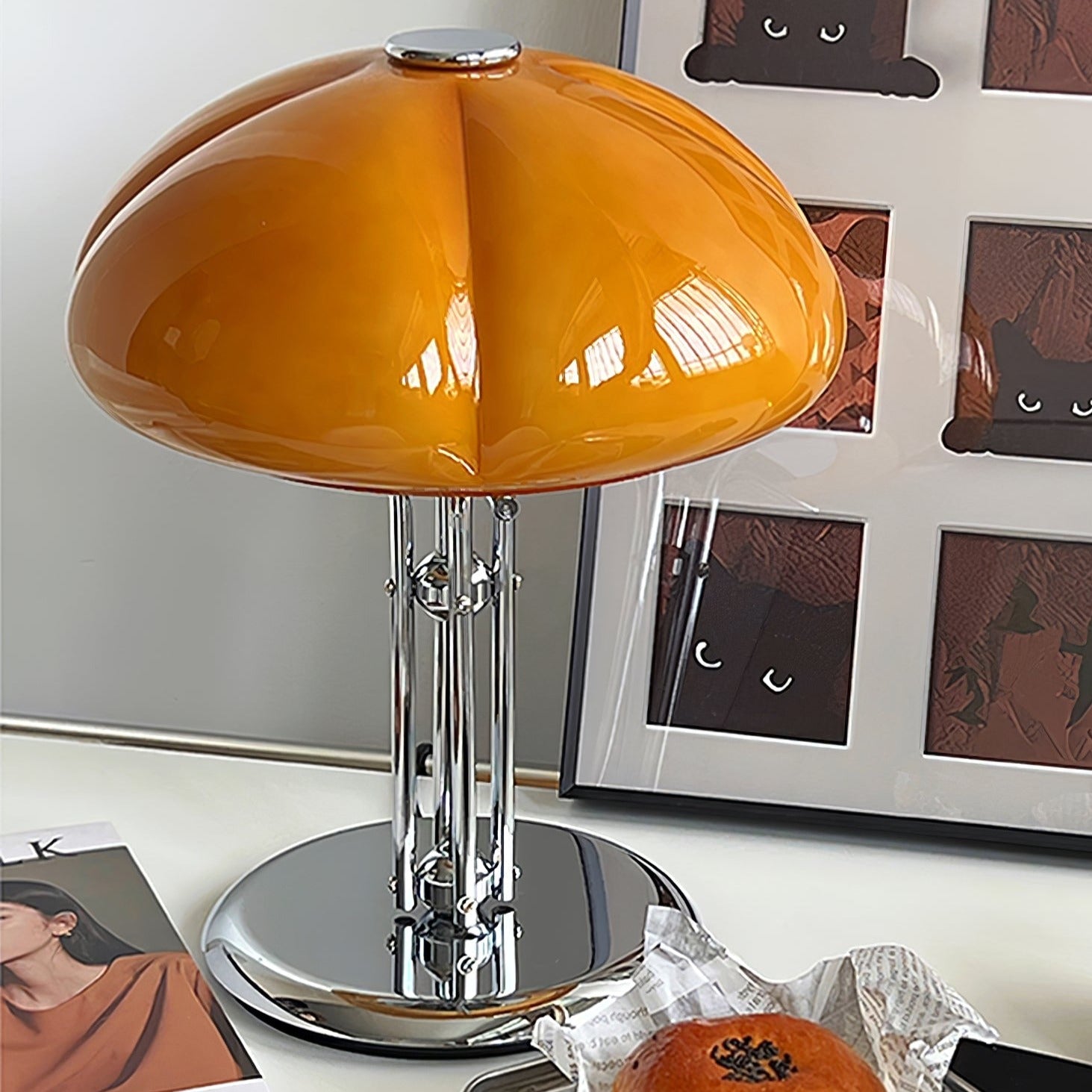 Améria | Lampe Bauhaus – Design Épuré et Lumière Ambiante