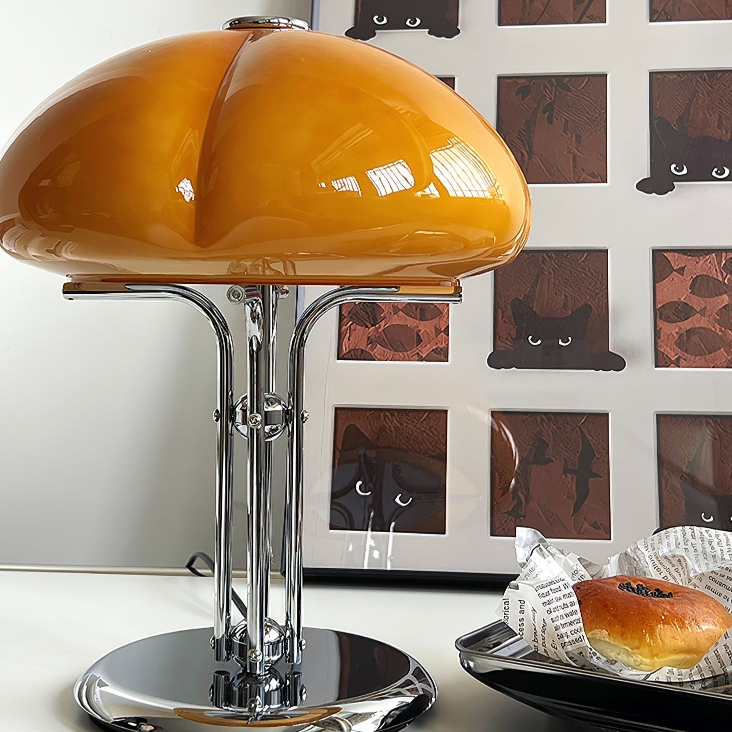 Améria | Lampe Bauhaus – Design Épuré et Lumière Ambiante