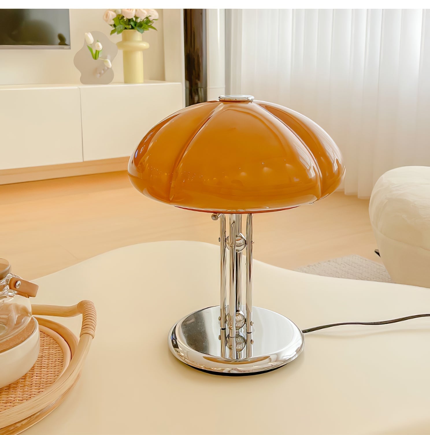Améria | Lampe Bauhaus – Design Épuré et Lumière Ambiante