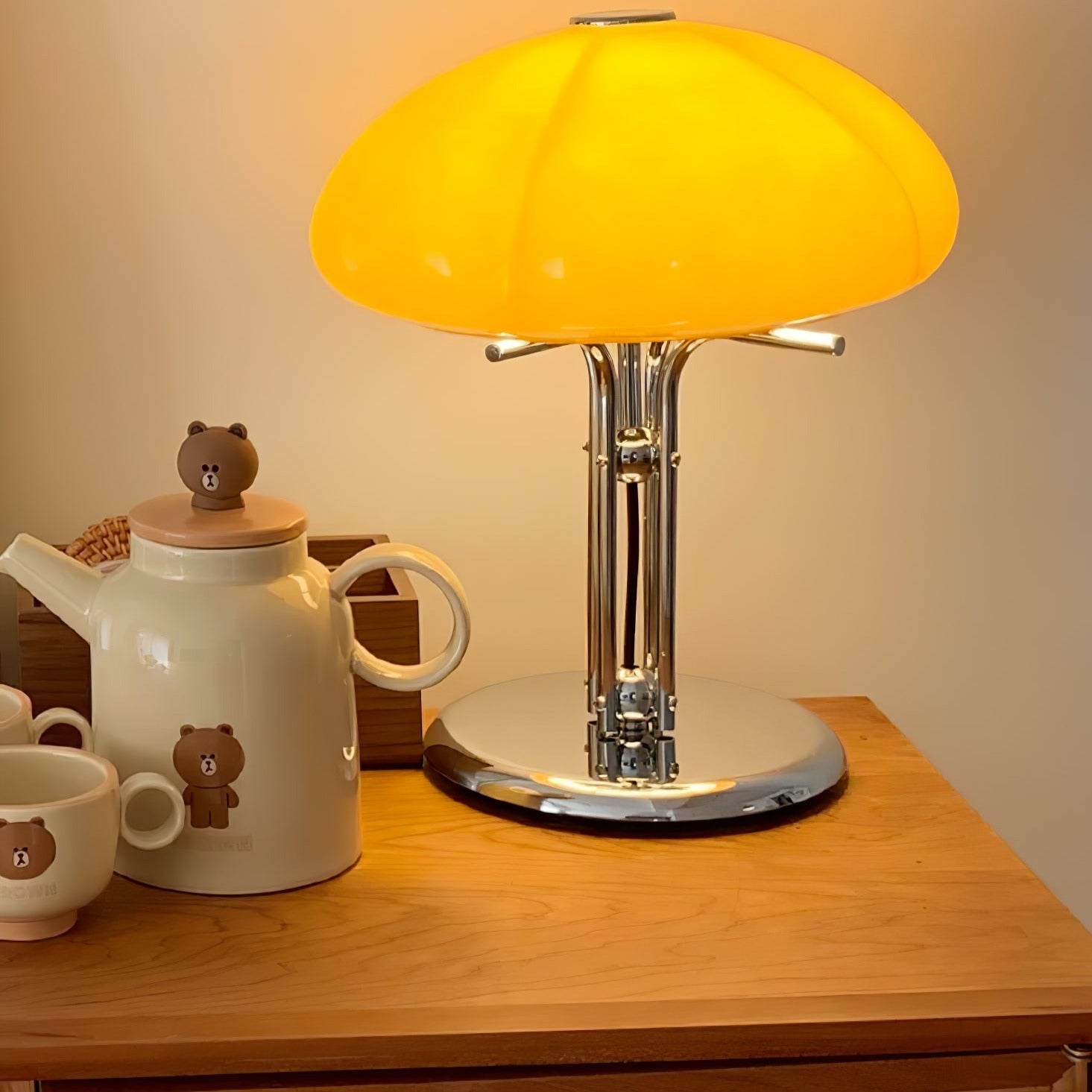 Améria | Lampe Bauhaus – Design Épuré et Lumière Ambiante