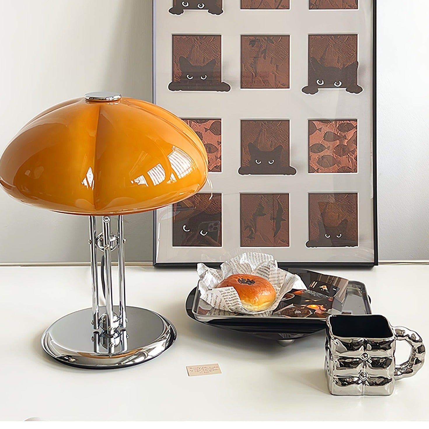 Améria | Lampe Bauhaus – Design Épuré et Lumière Ambiante