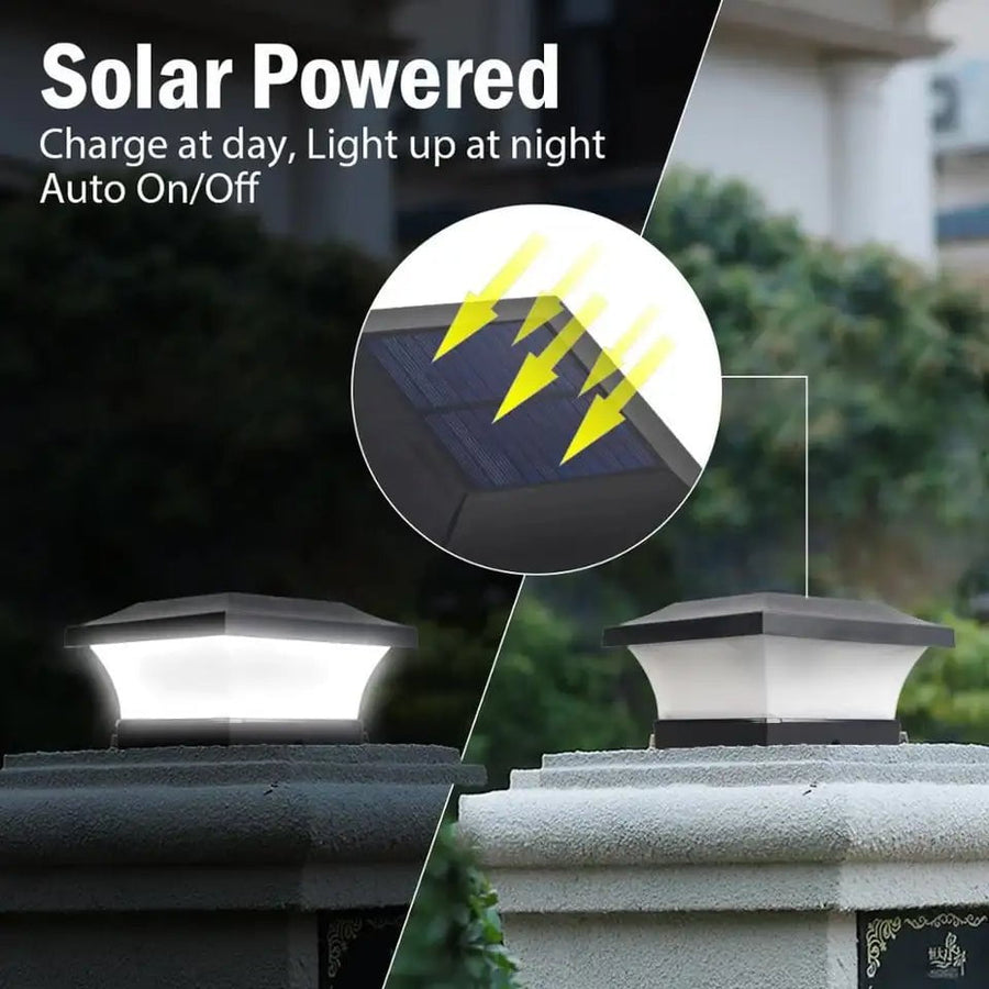 Écliora | Lampe à Colonne Solaire – Éclairage Écologique et Durable