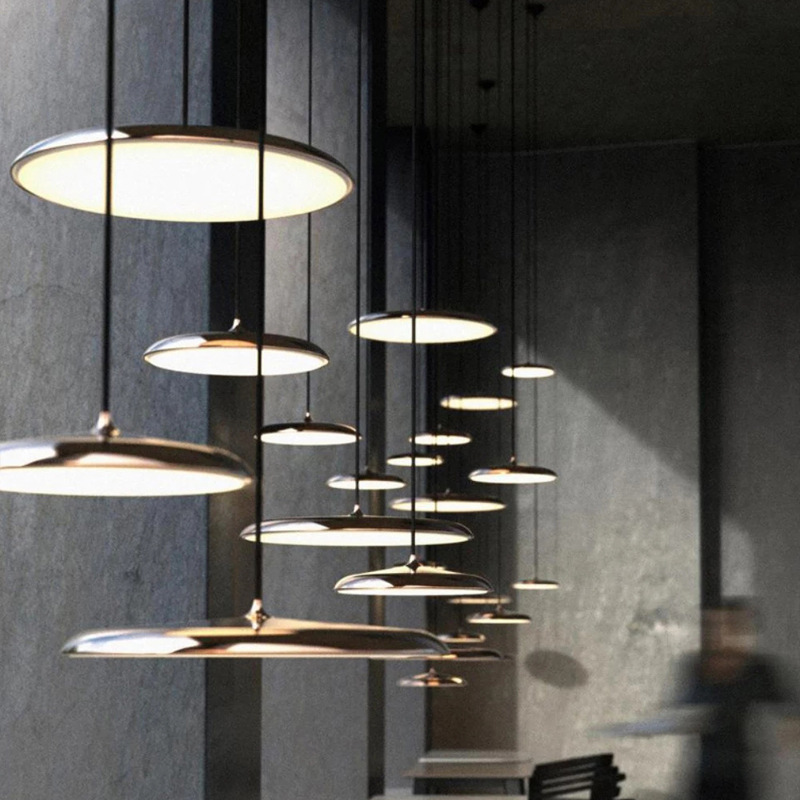 Haloria | Suspension Minimaliste – LED Intégrée