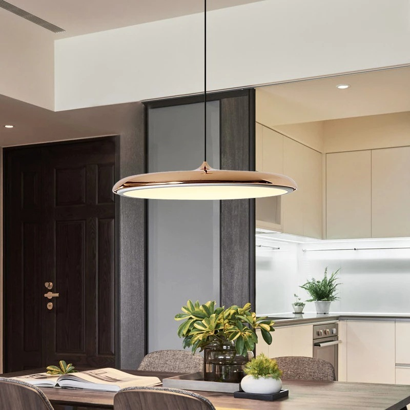 Haloria | Suspension Minimaliste – LED Intégrée
