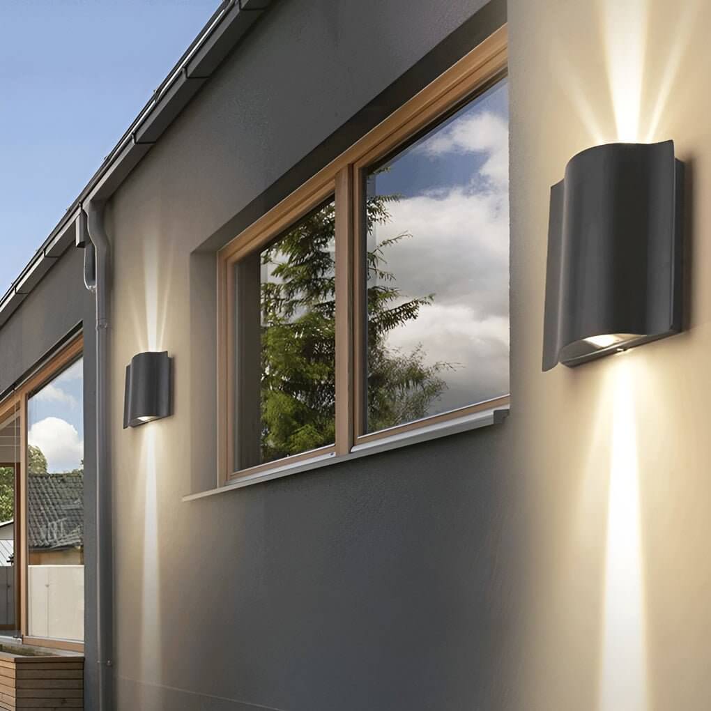 Ondatis - Applique Murale Extérieure 2 lumières