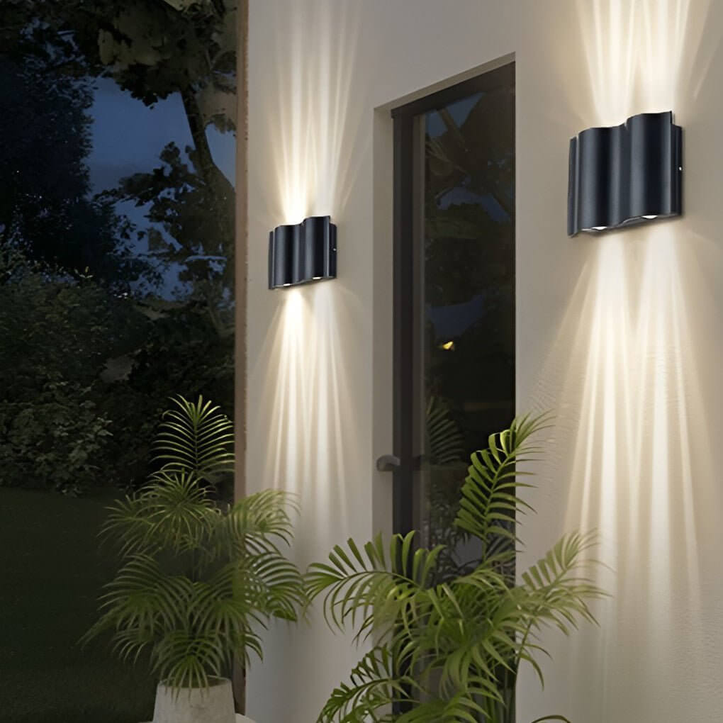 Ondatis - Applique Murale Extérieure 4 lumières