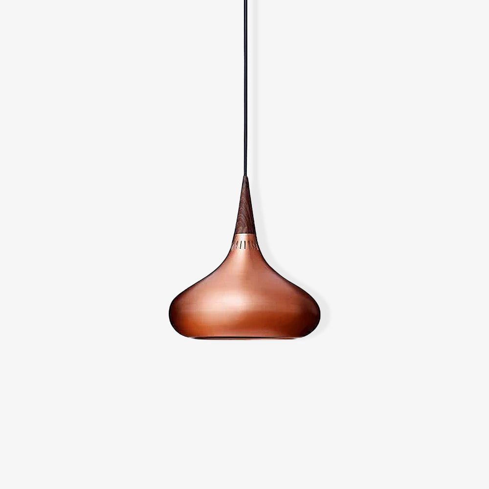 Veléandre | Lampe Suspendue – Verre blanc finitions or et noir