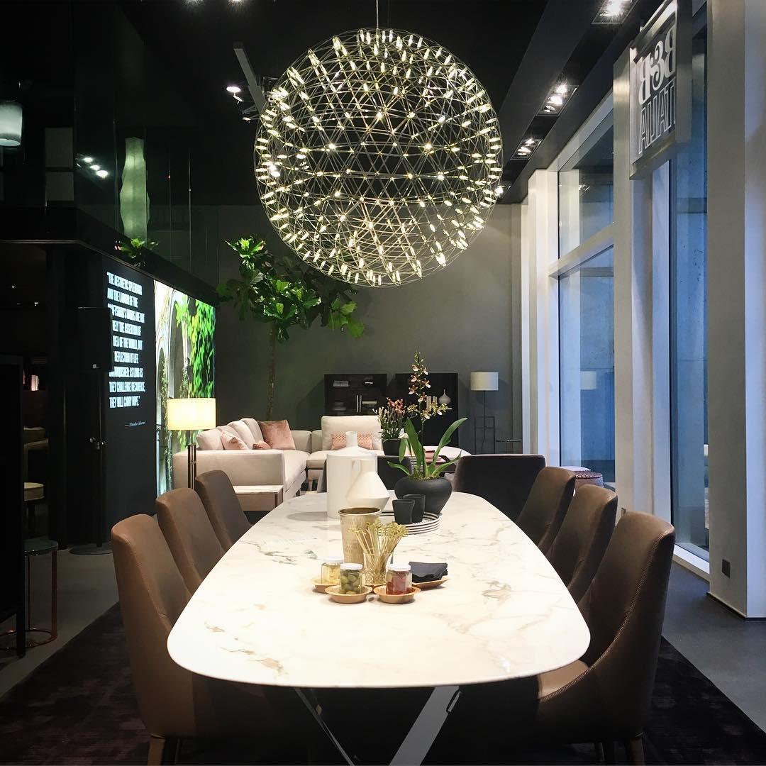 Stelliora | Lustre Boule LED – Éclat étoilé design contemporain