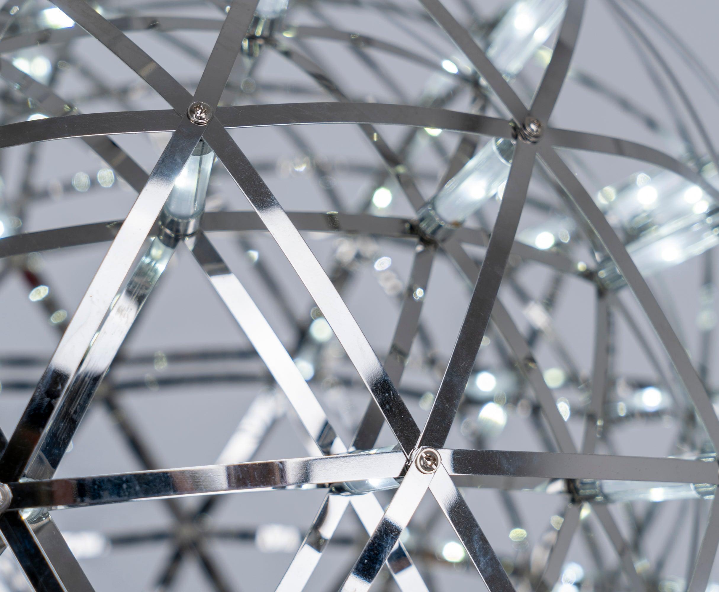 Stelliora | Lustre Boule LED – Éclat étoilé design contemporain