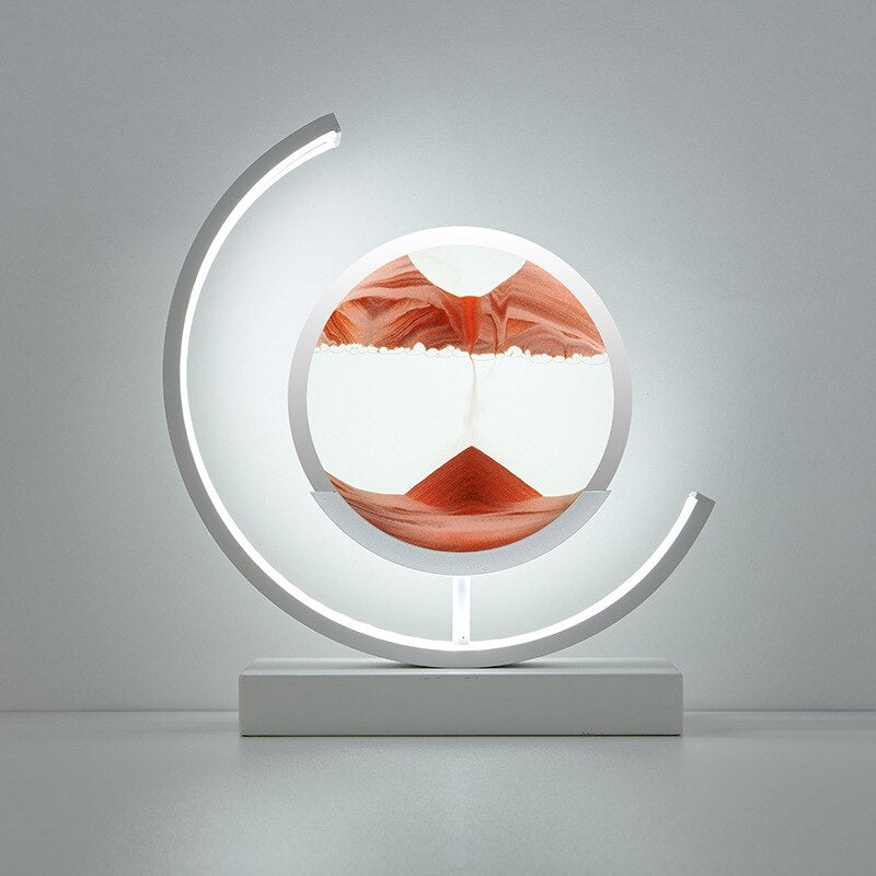 Éternia | Lampe Décorative LED – Paysages de sable apaisants