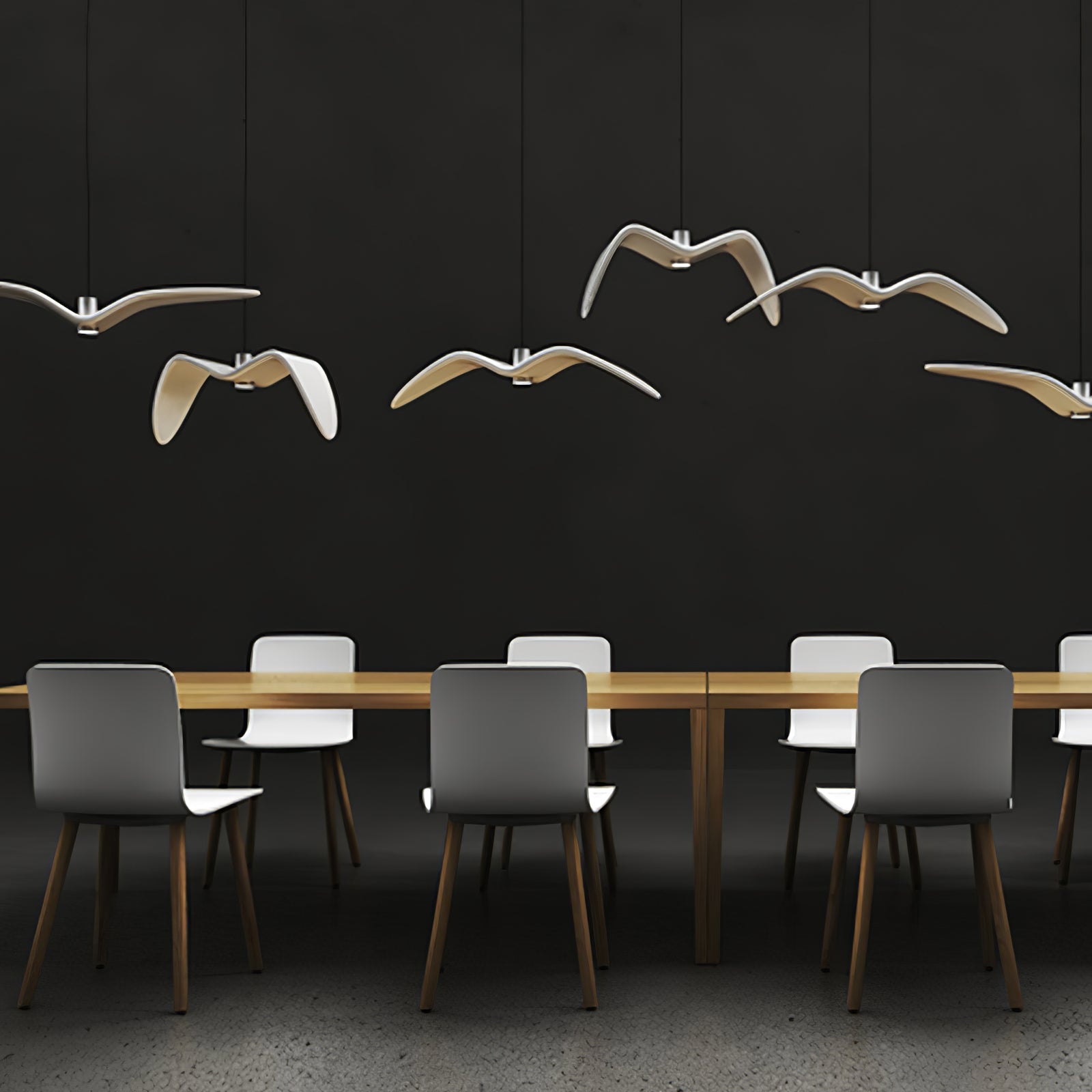 Alvoria | Lustre LED – Élégance Aérienne et Design Minimaliste