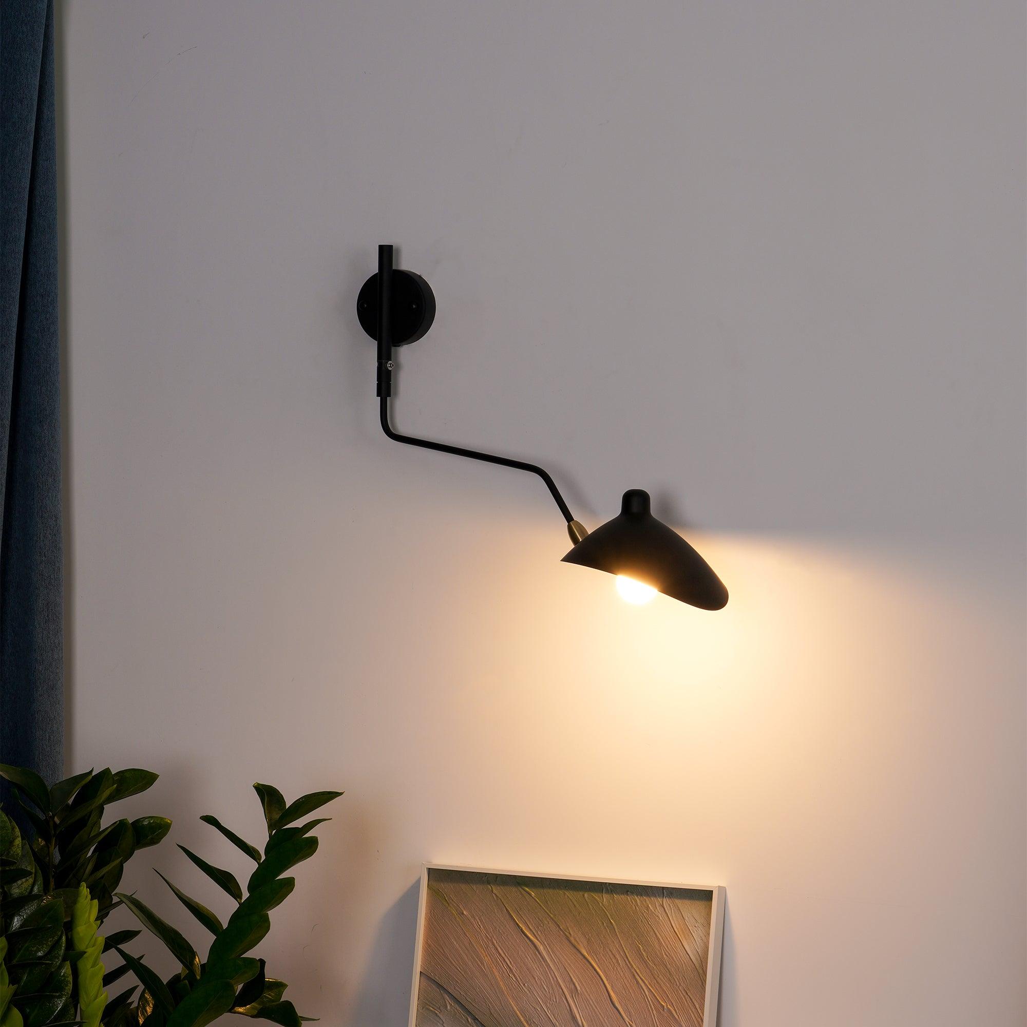 Améthia | Applique Murale – Design Élancé et Rotation Indépendante