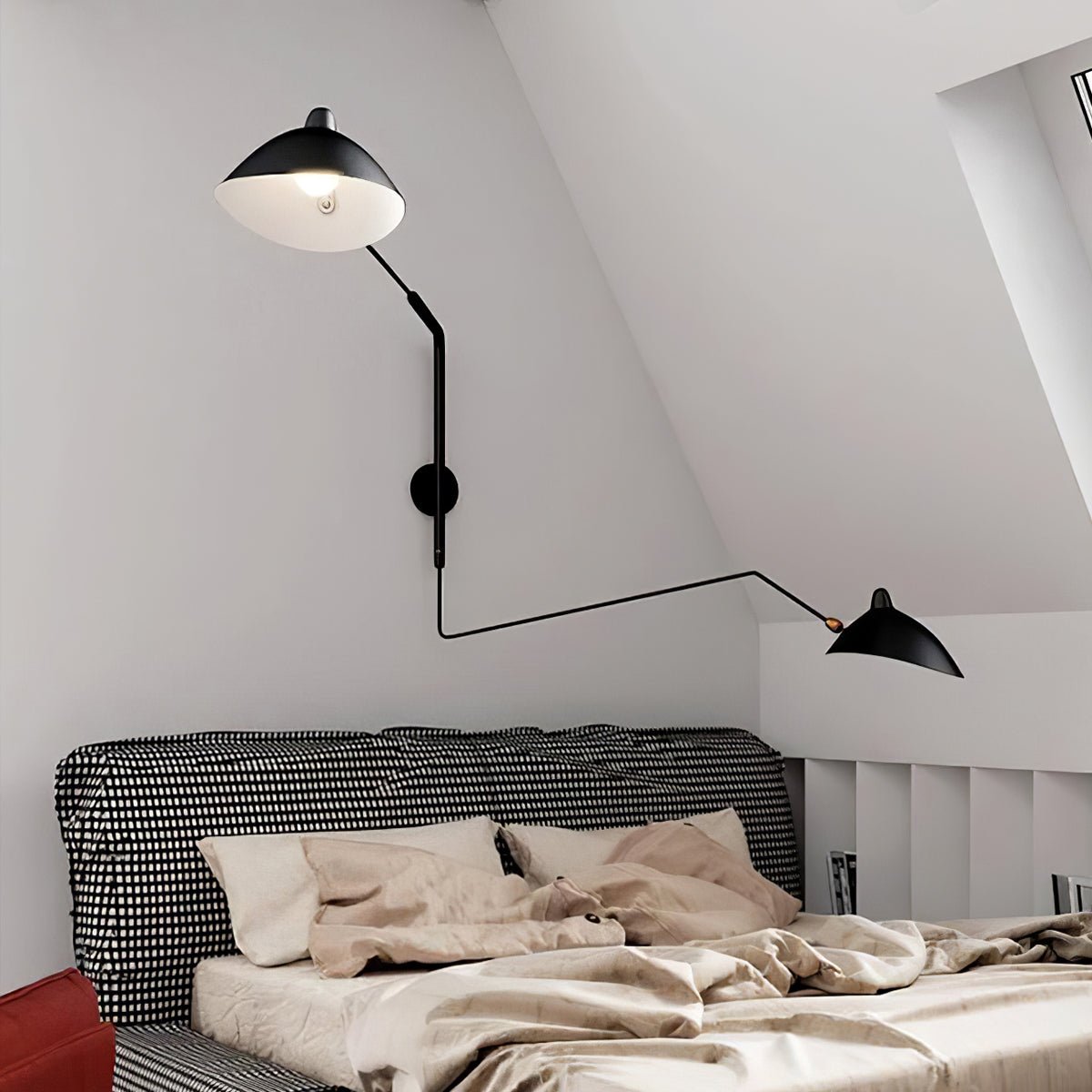 Améthia | Applique Murale – Design Élancé et Rotation Indépendante