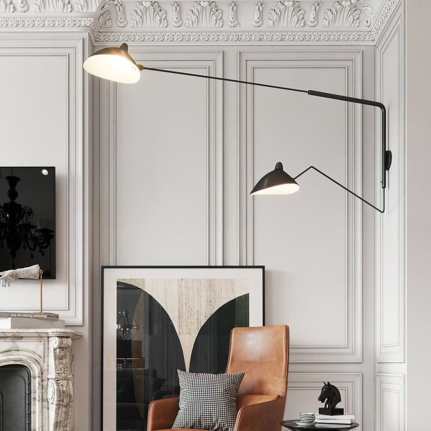 Améthia | Applique Murale – Design Élancé et Rotation Indépendante