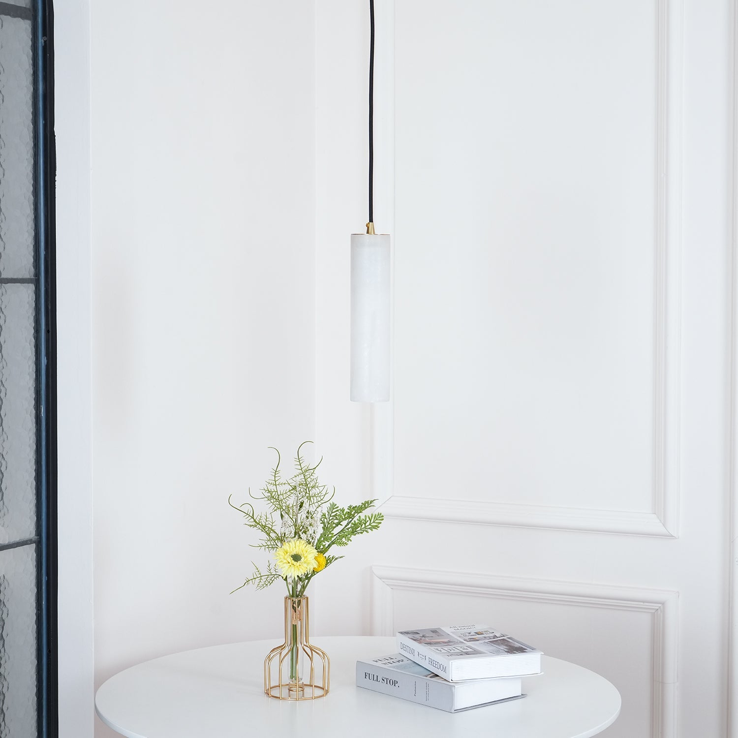 Soliande | Suspension en Albâtre – Design architectural raffiné