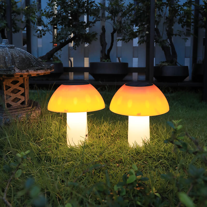 Florivie | Lampe Solaire Extérieure – Éclairage Décoratif en Forme de Champignon