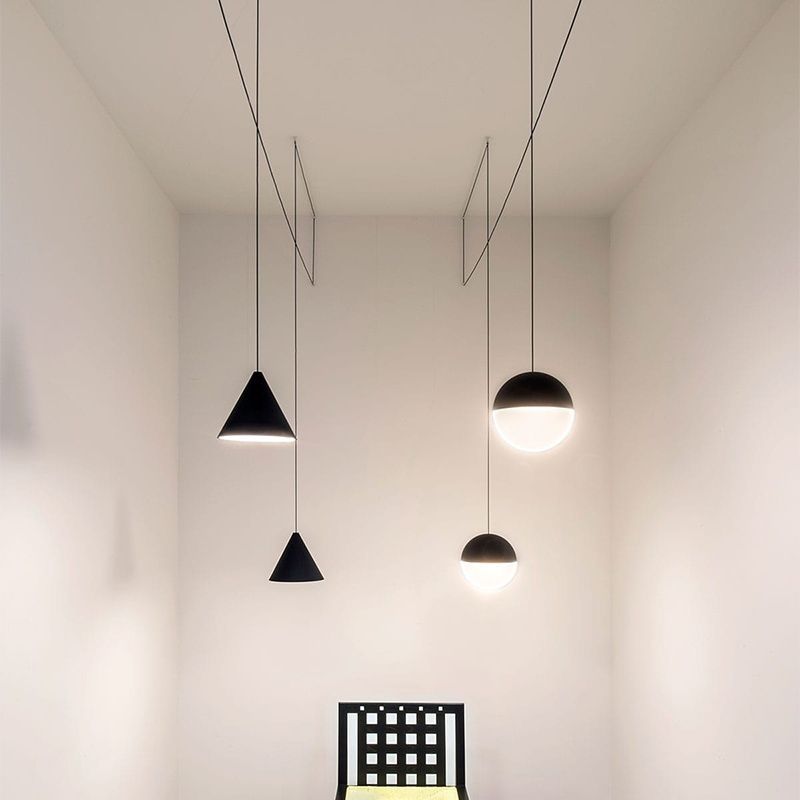 Georys | Suspension Moderne – Design Géométrique et Style Dynamique