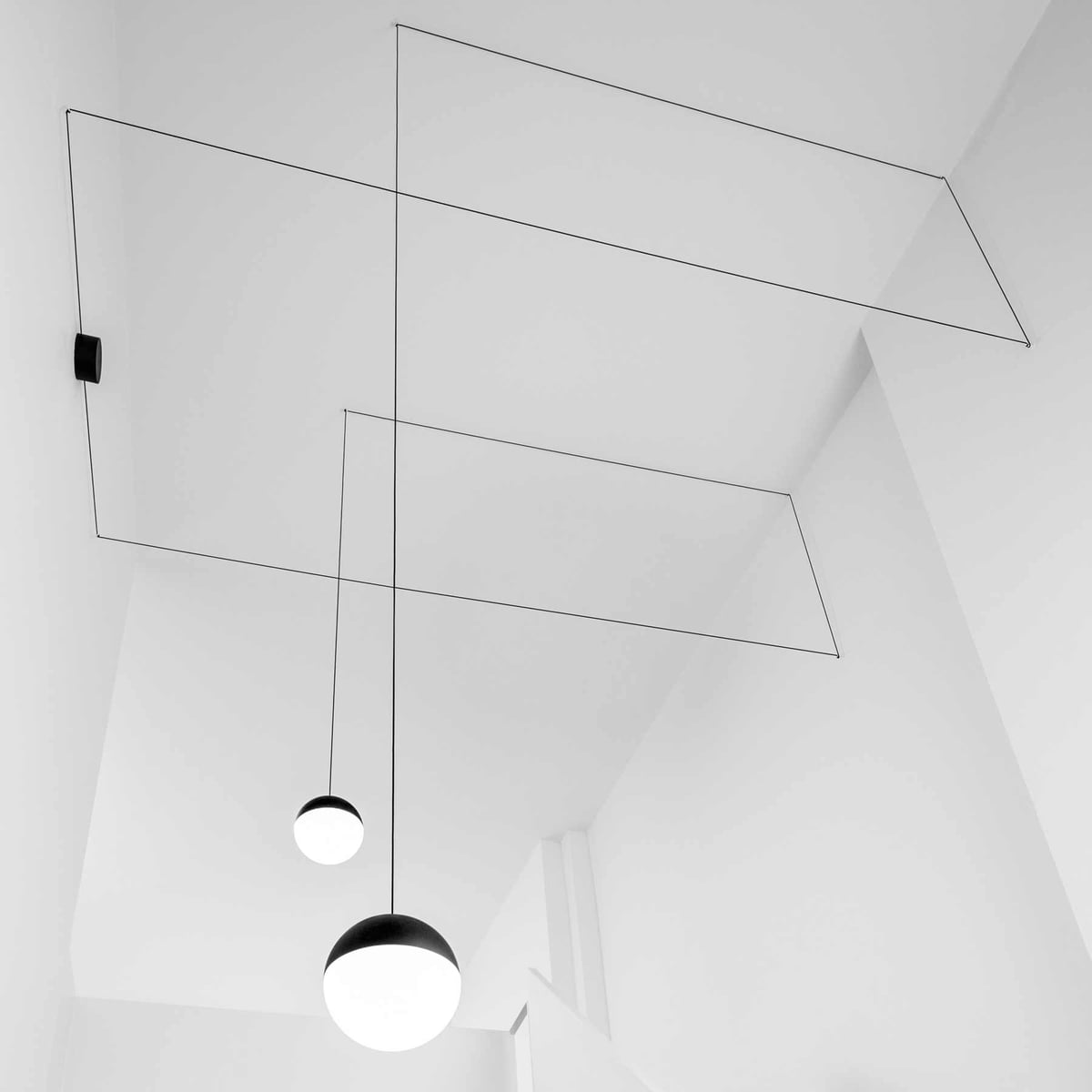 Georys | Suspension Moderne – Design Géométrique et Style Dynamique